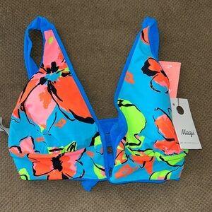 NWT Maaji swimwear top - reversible